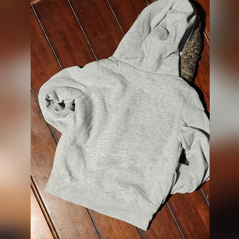 GAP Light Gray Kids Hoodie Jacket